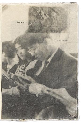 Tawada, Yoko (b. 1960) & Stephan Köhler (b. 1959) Ein Gedicht fur ein Buch.